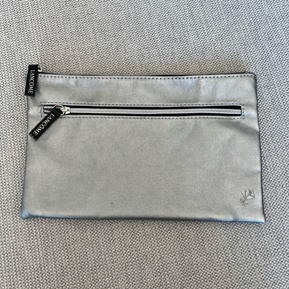 Lancôme make up travel pouch double zipper